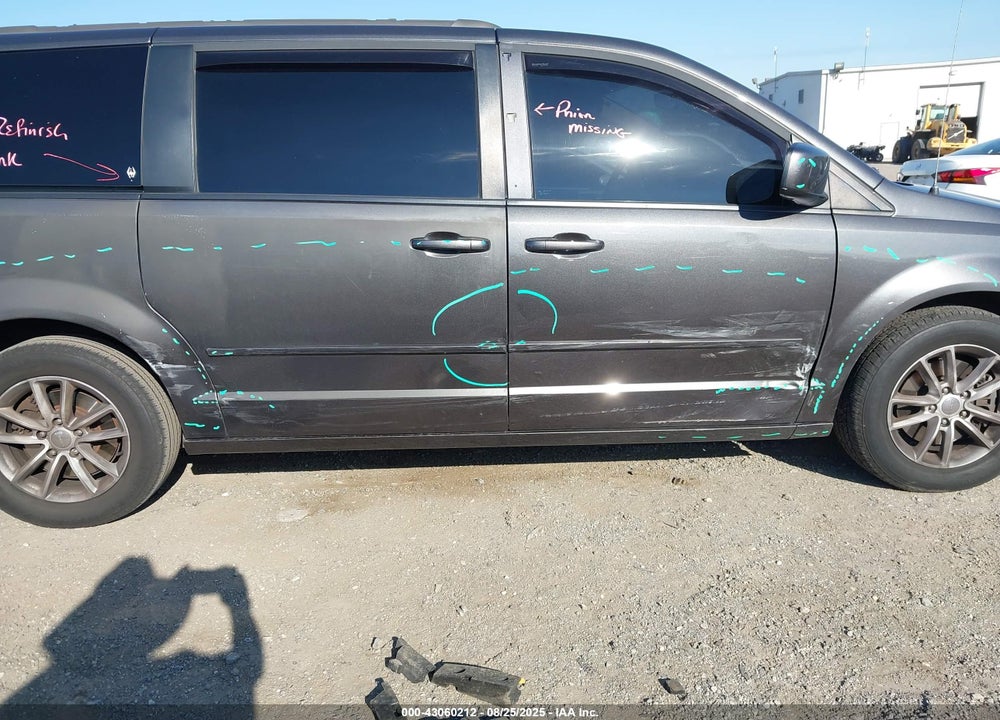 2016 DODGE GRAND CARAVAN SXT VIN: 2C4RDGCG0GR322067