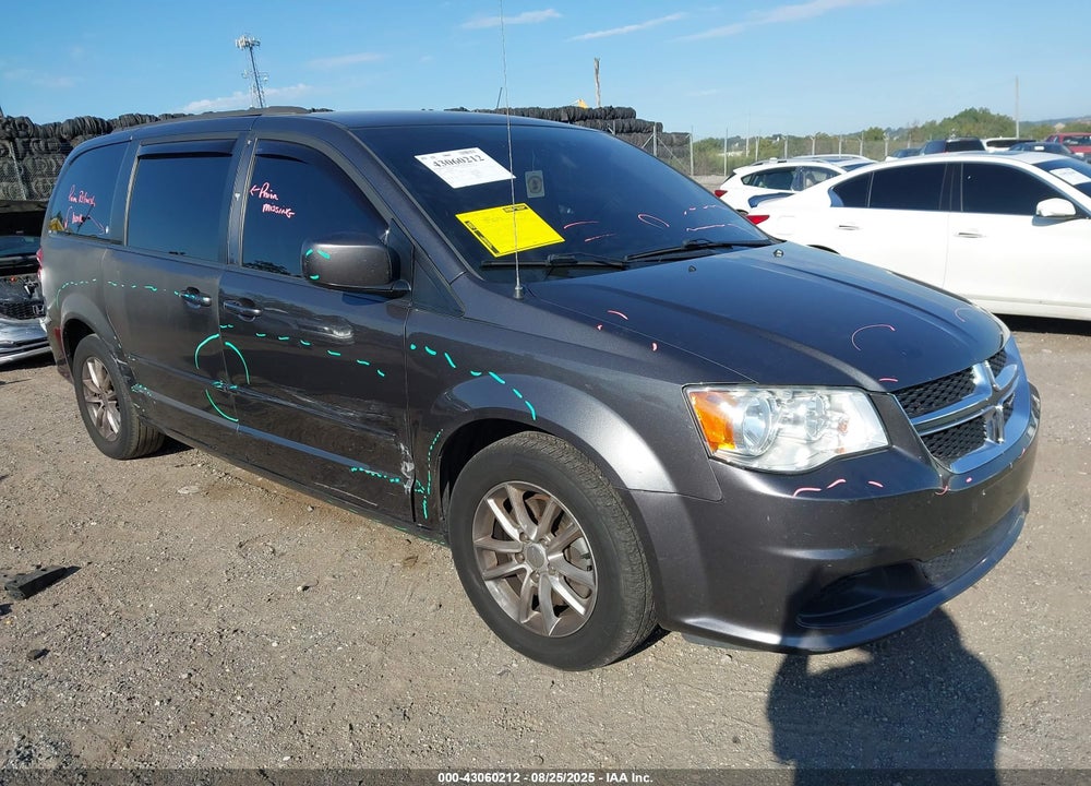 2016 DODGE GRAND CARAVAN SXT VIN: 2C4RDGCG0GR322067