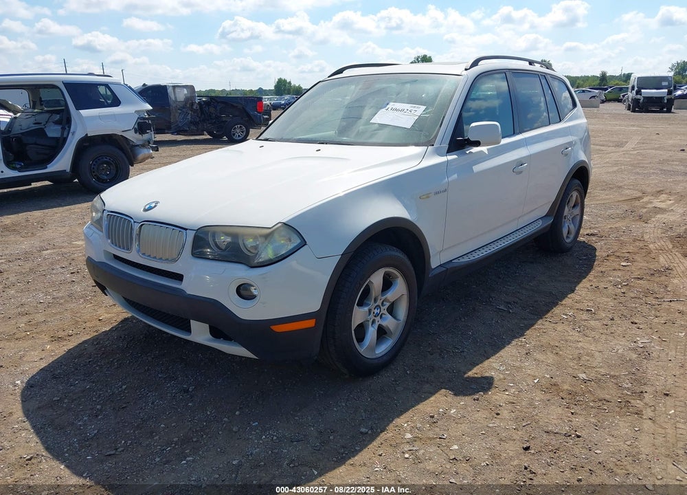 2008 BMW X3 3.0SI VIN: WBXPC93408WJ23429