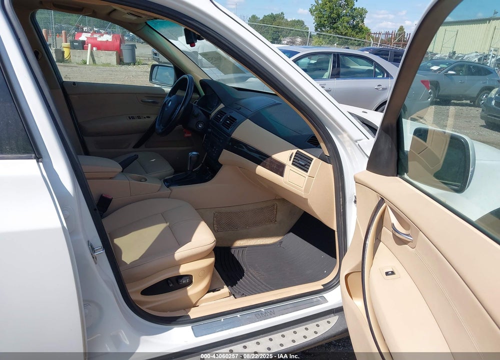 2008 BMW X3 3.0SI VIN: WBXPC93408WJ23429