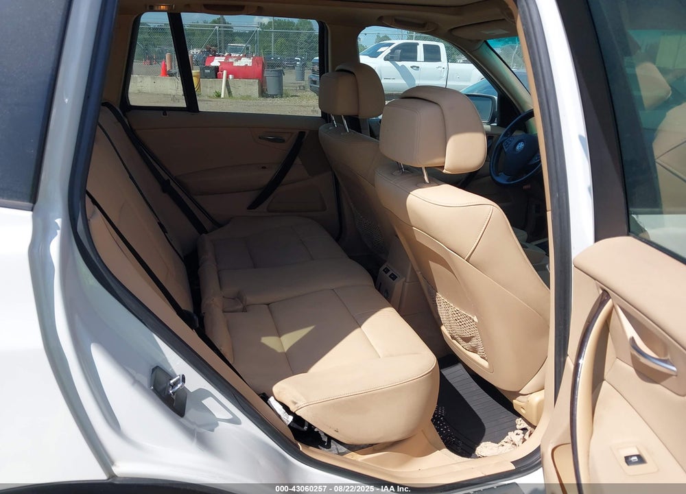 2008 BMW X3 3.0SI VIN: WBXPC93408WJ23429