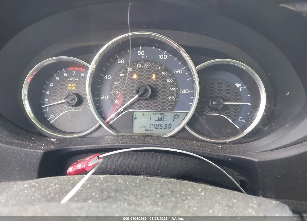 2016 TOYOTA COROLLA VIN: 5YFBURHE4GP540551