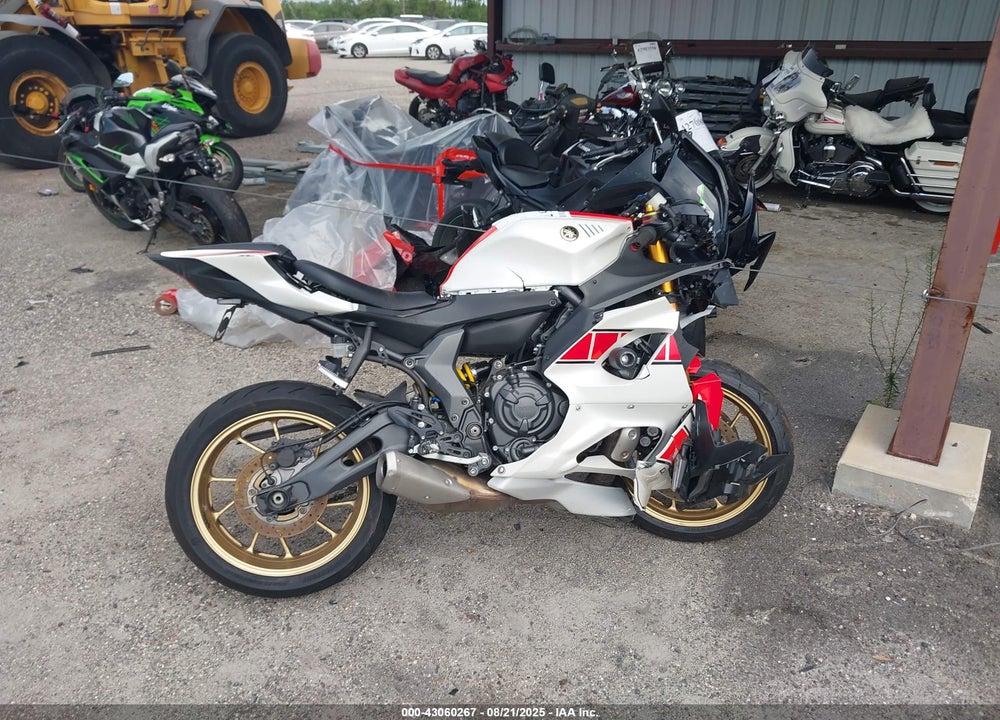 2022 YAMAHA YZFR7 VIN: JYARM38E1NA003208