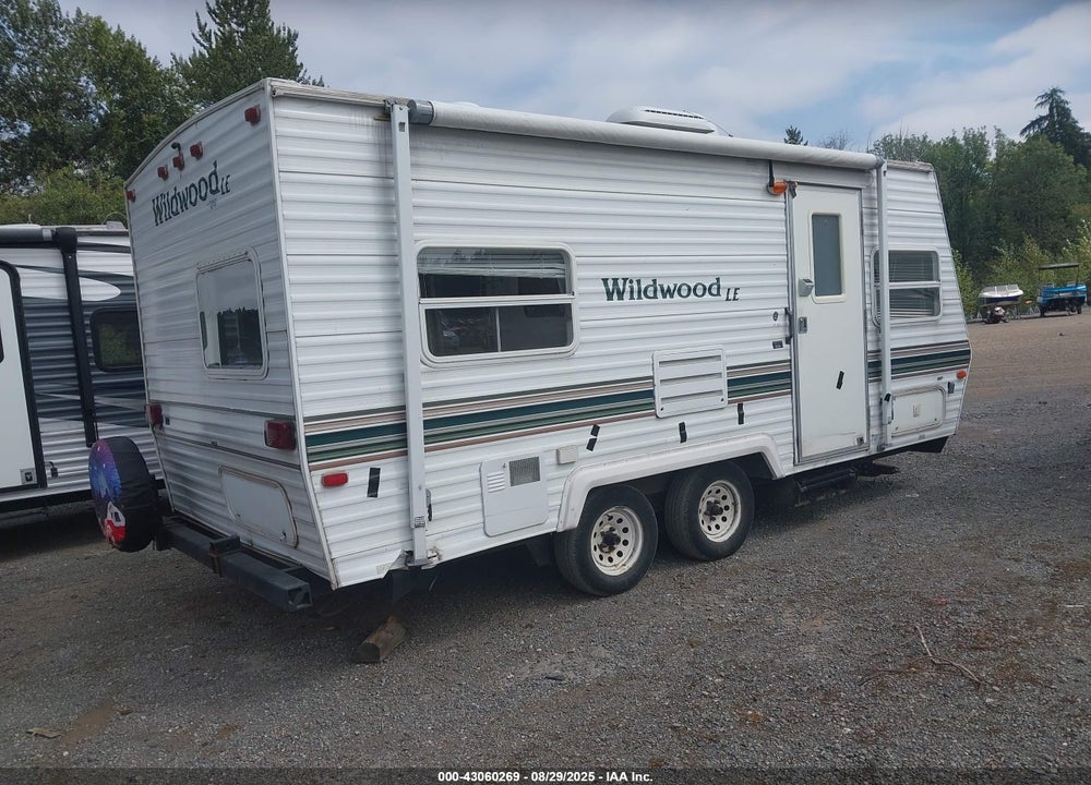 2003 FOREST RIVER WILDWOOD VIN: 4X4TWDU233R331471