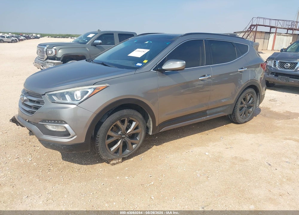 2017 HYUNDAI SANTA FE SPORT VIN: 5NMZW4LA9HH047458