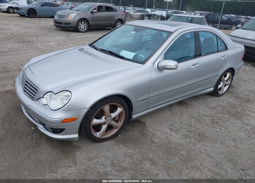 2005 MERCEDES-BENZ C 230 KOMPRESSOR SPORT VIN: WDBRF40JX5F641990