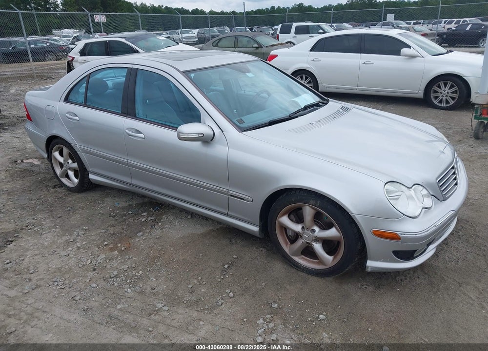 2005 MERCEDES-BENZ C 230 KOMPRESSOR SPORT VIN: WDBRF40JX5F641990