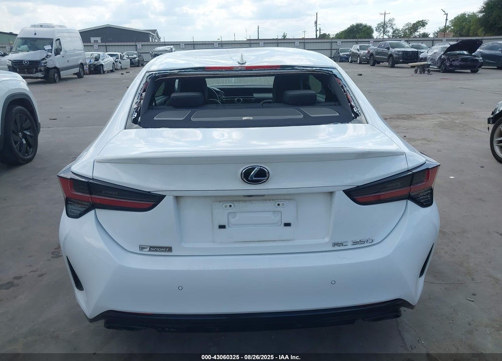 2019 LEXUS RC 350 F-SPORT VIN: JTHHZ5BC4K5021175