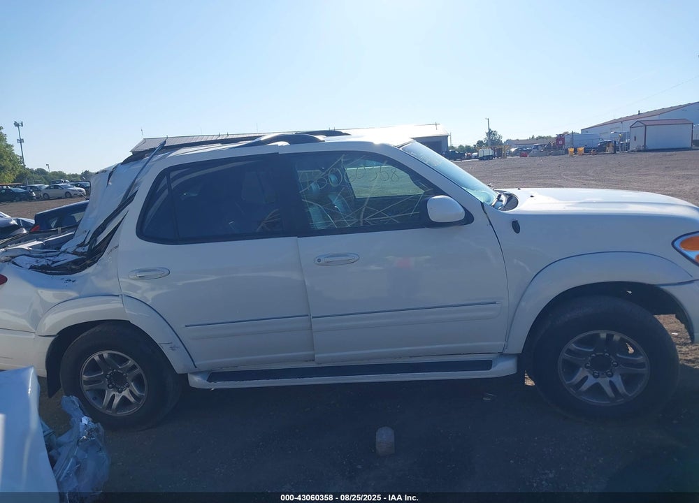 2003 TOYOTA SEQUOIA LIMITED V8 VIN: 5TDBT48A43S198586