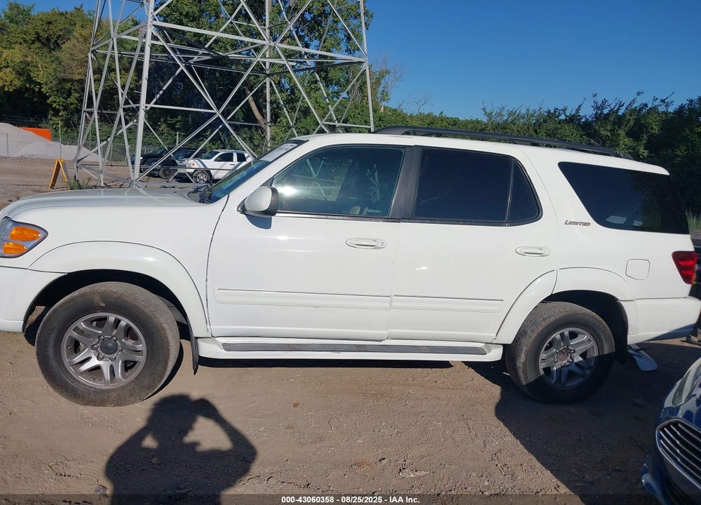 2003 TOYOTA SEQUOIA LIMITED V8 VIN: 5TDBT48A43S198586