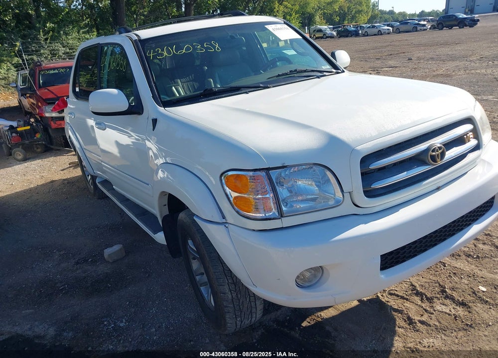 2003 TOYOTA SEQUOIA LIMITED V8 VIN: 5TDBT48A43S198586