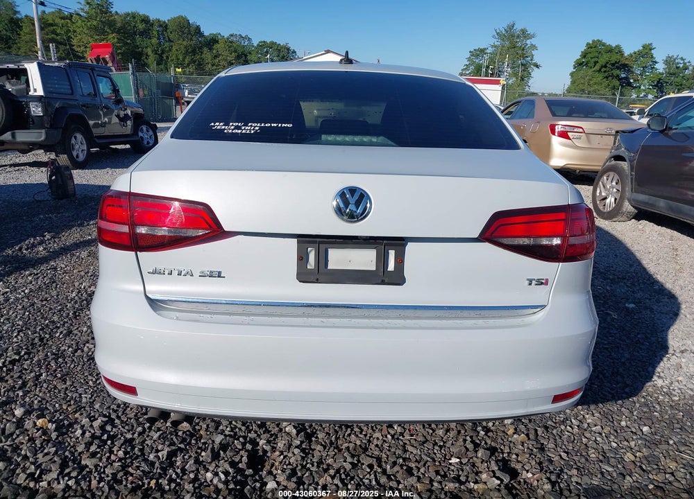 2017 VOLKSWAGEN JETTA VIN: 3VWL17AJ6HM353987