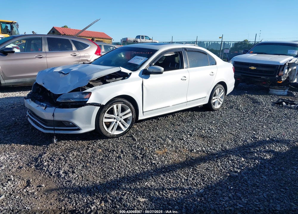 2017 VOLKSWAGEN JETTA VIN: 3VWL17AJ6HM353987