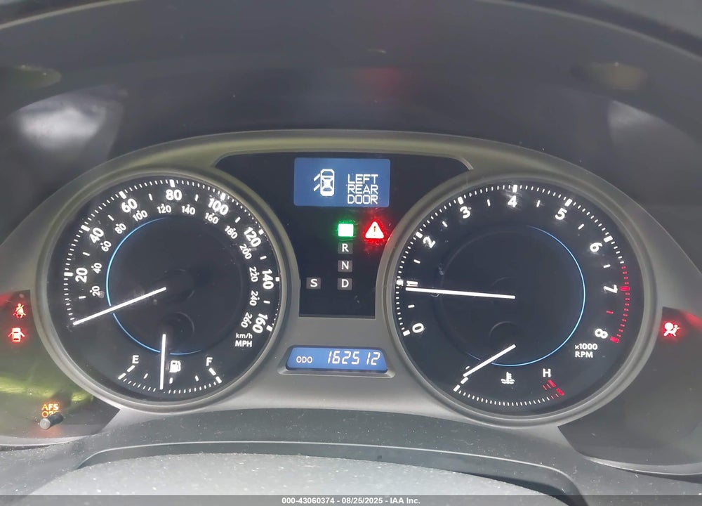 2010 LEXUS IS 250 VIN: JTHCF5C21A5040208