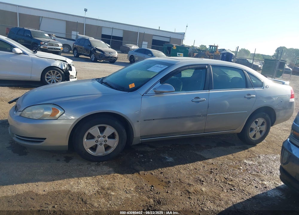 2007 CHEVROLET IMPALA LT VIN: 2G1WT58K379129198
