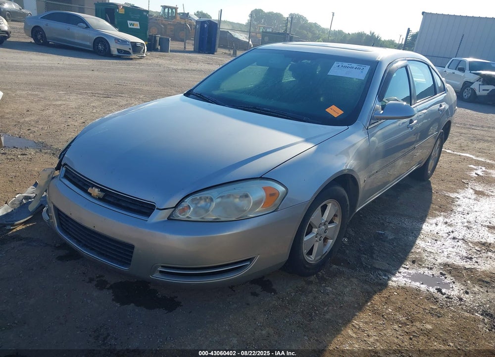 2007 CHEVROLET IMPALA LT VIN: 2G1WT58K379129198