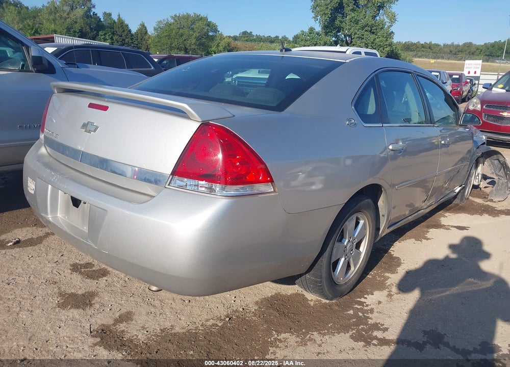 2007 CHEVROLET IMPALA LT VIN: 2G1WT58K379129198