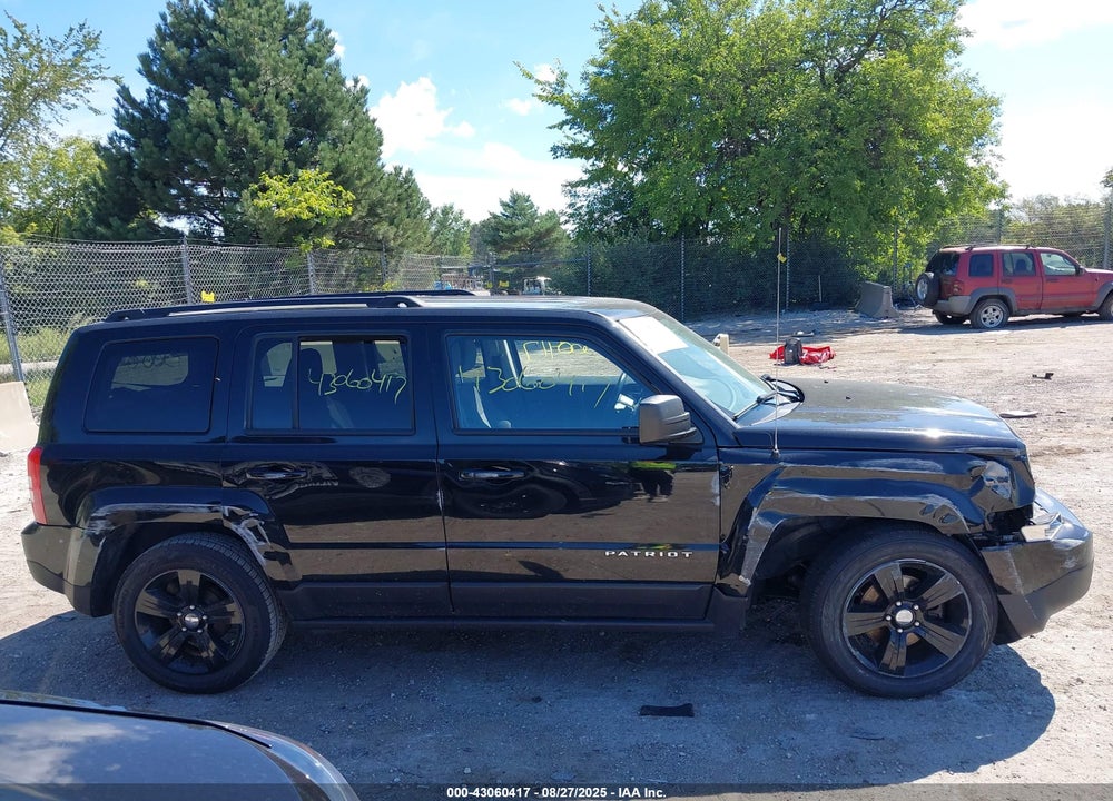 2017 JEEP PATRIOT VIN: 1C4NJPFB7HD183616