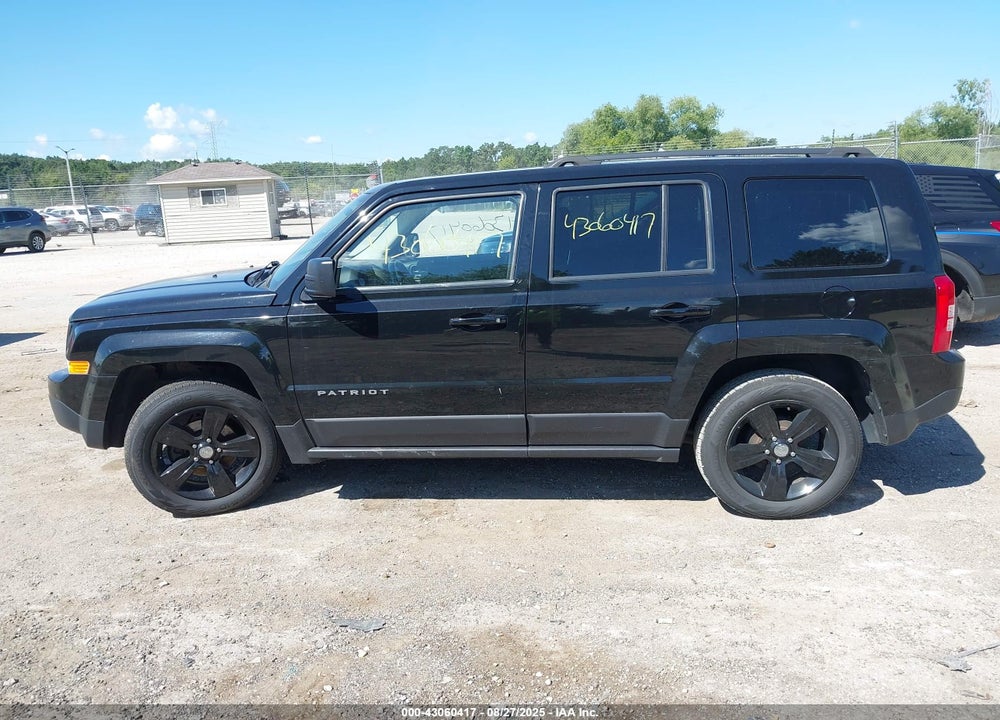 2017 JEEP PATRIOT VIN: 1C4NJPFB7HD183616