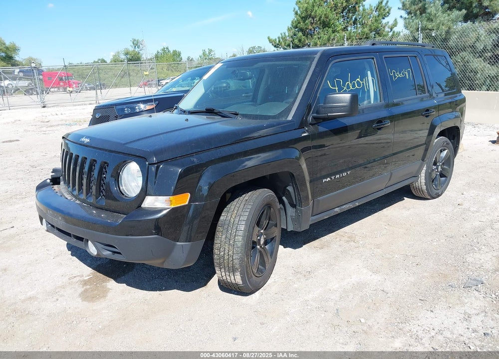 2017 JEEP PATRIOT VIN: 1C4NJPFB7HD183616
