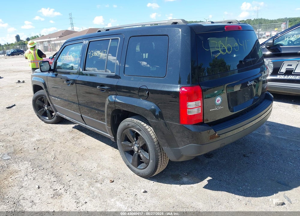 2017 JEEP PATRIOT VIN: 1C4NJPFB7HD183616