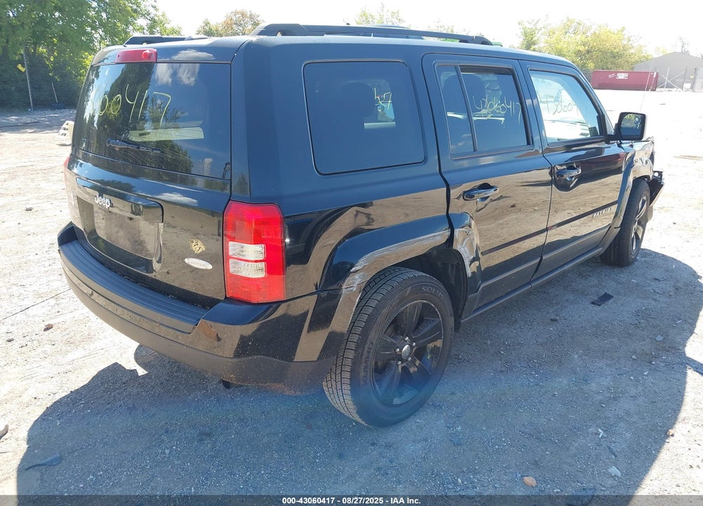 2017 JEEP PATRIOT VIN: 1C4NJPFB7HD183616