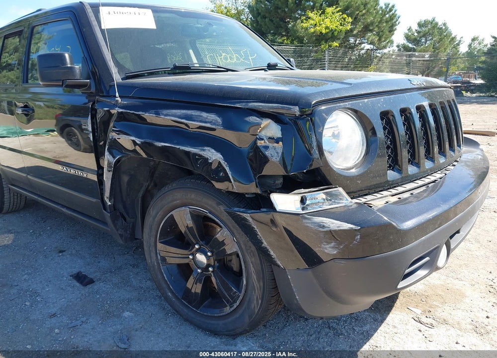 2017 JEEP PATRIOT VIN: 1C4NJPFB7HD183616