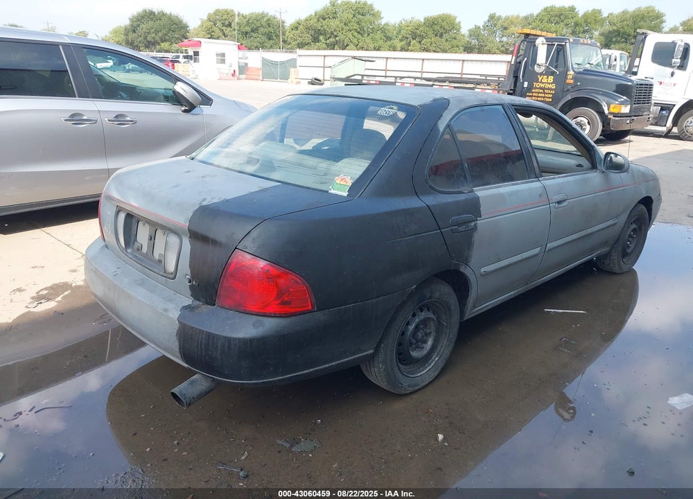 2000 NISSAN SENTRA GXE/XE VIN: 3N1CB51D0YL300113