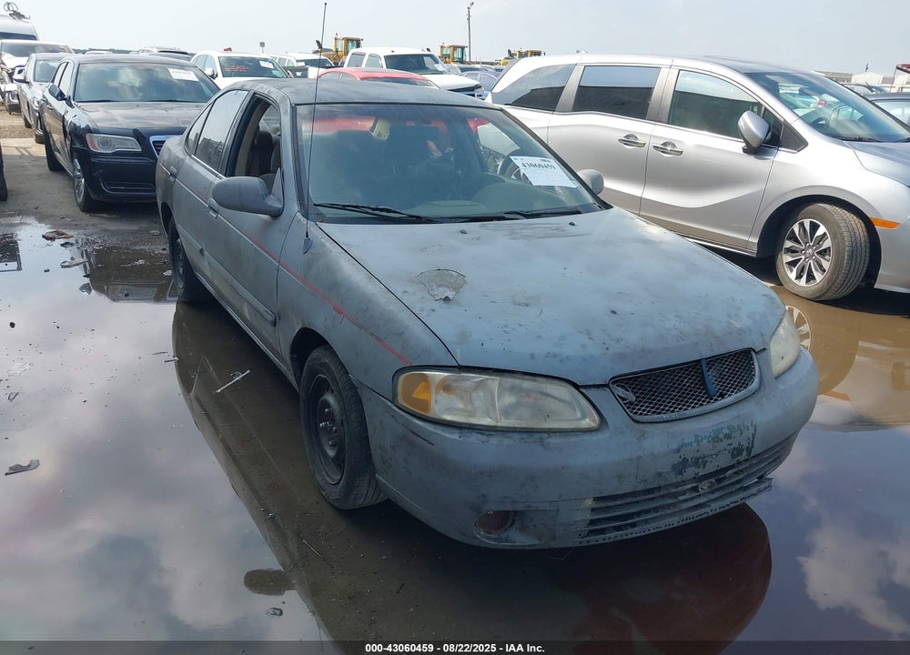 2000 NISSAN SENTRA GXE/XE VIN: 3N1CB51D0YL300113