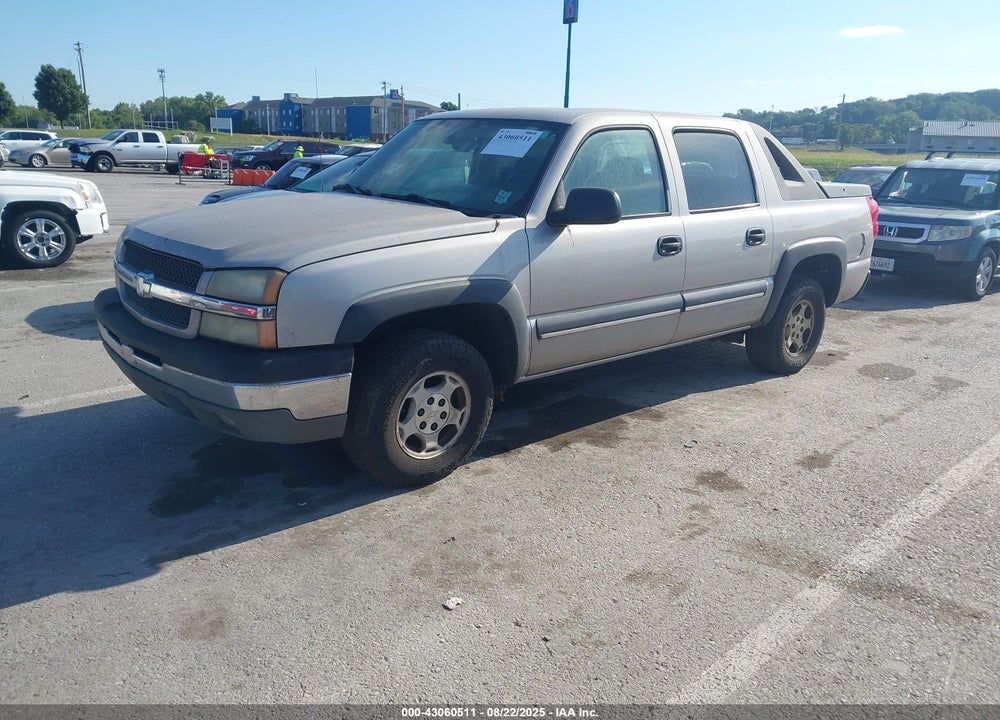 2004 CHEVROLET AVALANCHE 1500 VIN: 3GNEC12T64G141108
