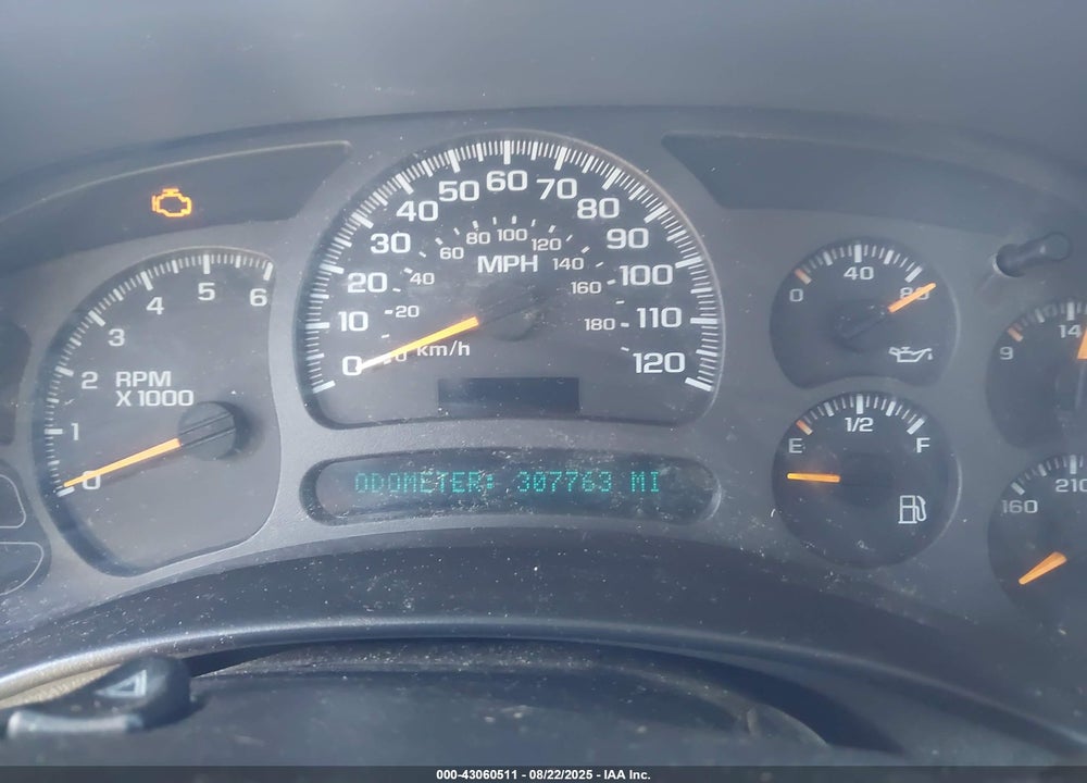2004 CHEVROLET AVALANCHE 1500 VIN: 3GNEC12T64G141108