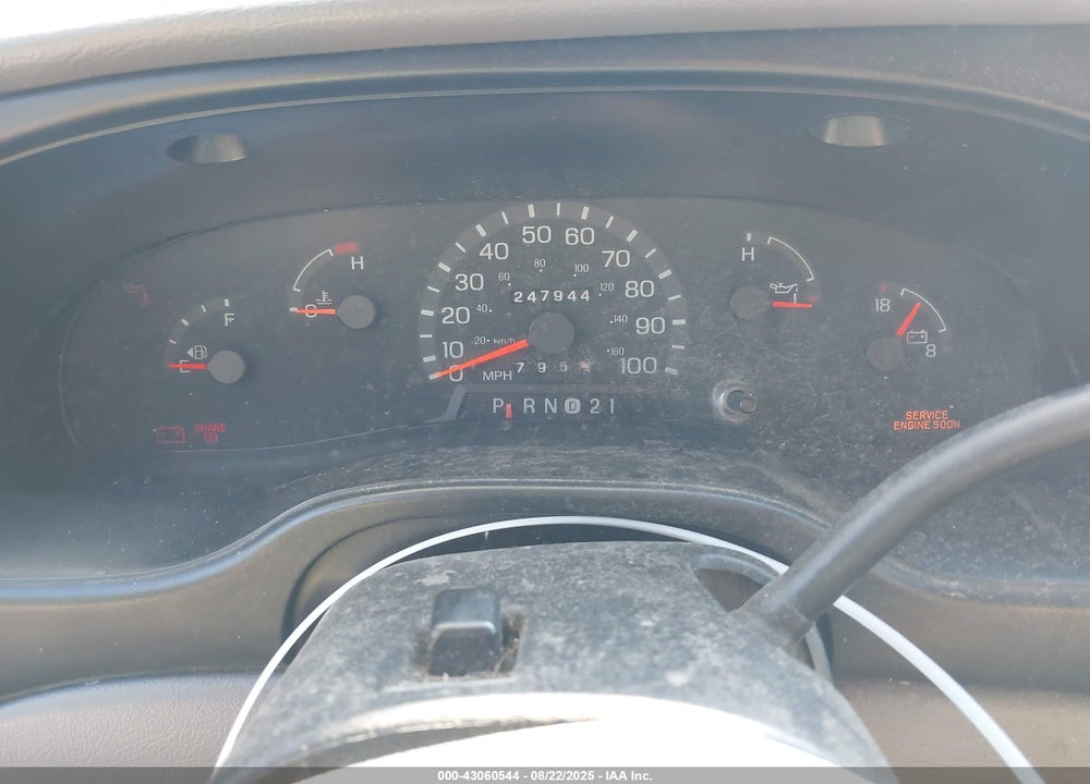 2002 FORD E-350 SUPER DUTY COMMERCIAL/RECREATIONAL VIN: 1FTSE34L12HA32881