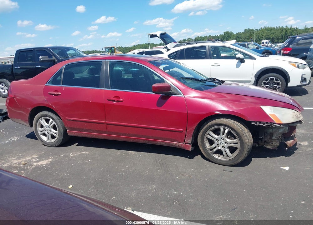 2007 HONDA ACCORD 2.4 EX VIN: 1HGCM56707A207531