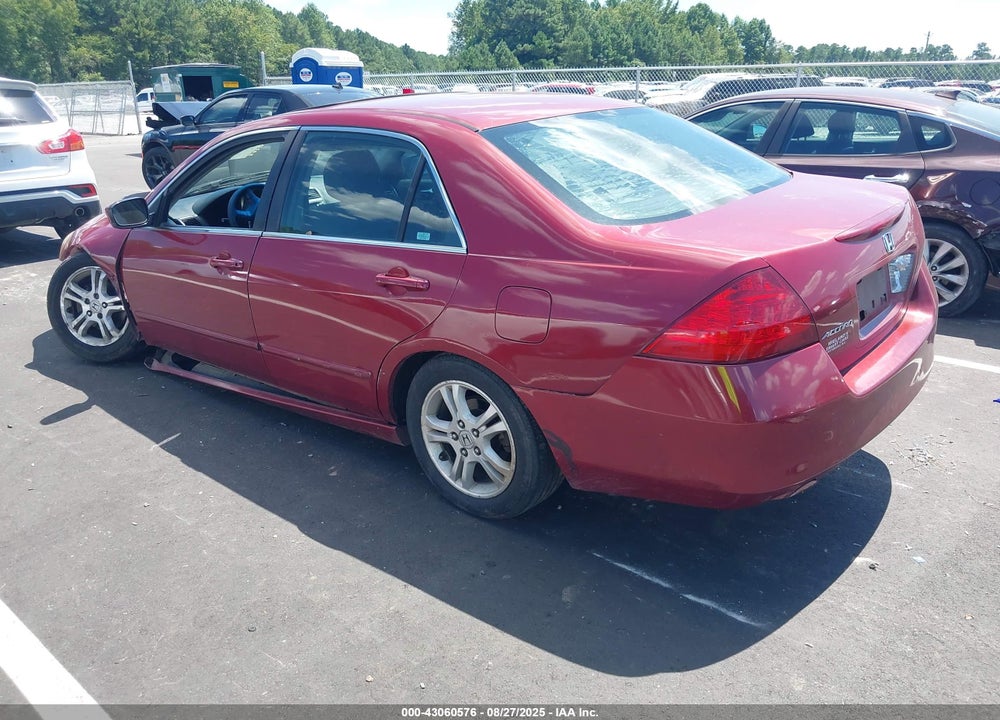 2007 HONDA ACCORD 2.4 EX VIN: 1HGCM56707A207531