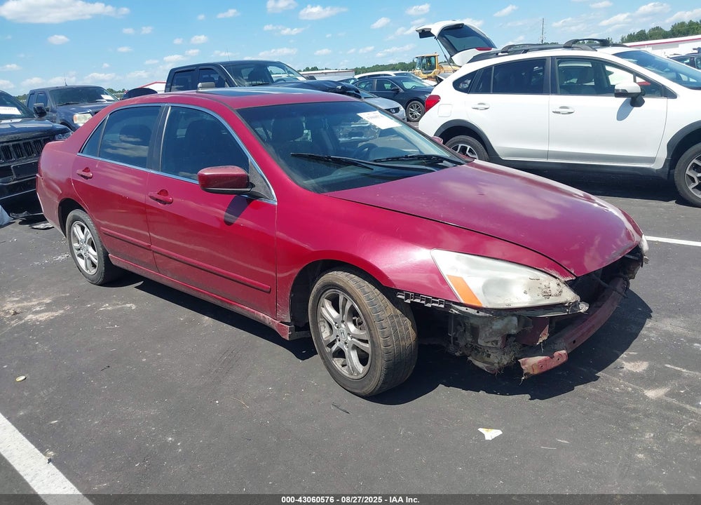 2007 HONDA ACCORD 2.4 EX VIN: 1HGCM56707A207531