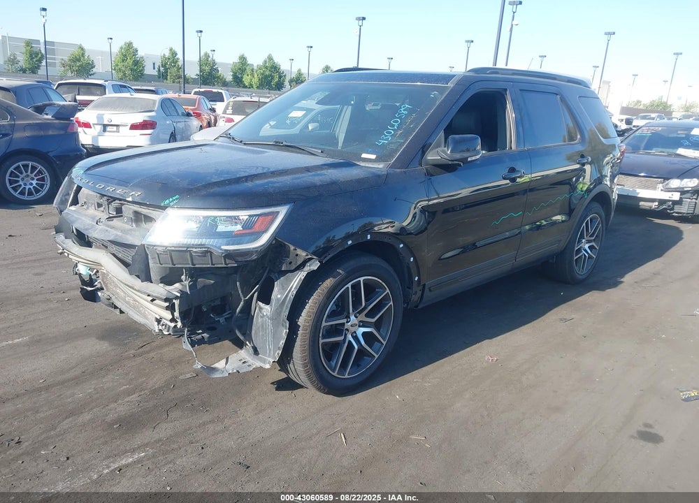 2018 FORD EXPLORER SPORT VIN: 1FM5K8GT4JGA56087
