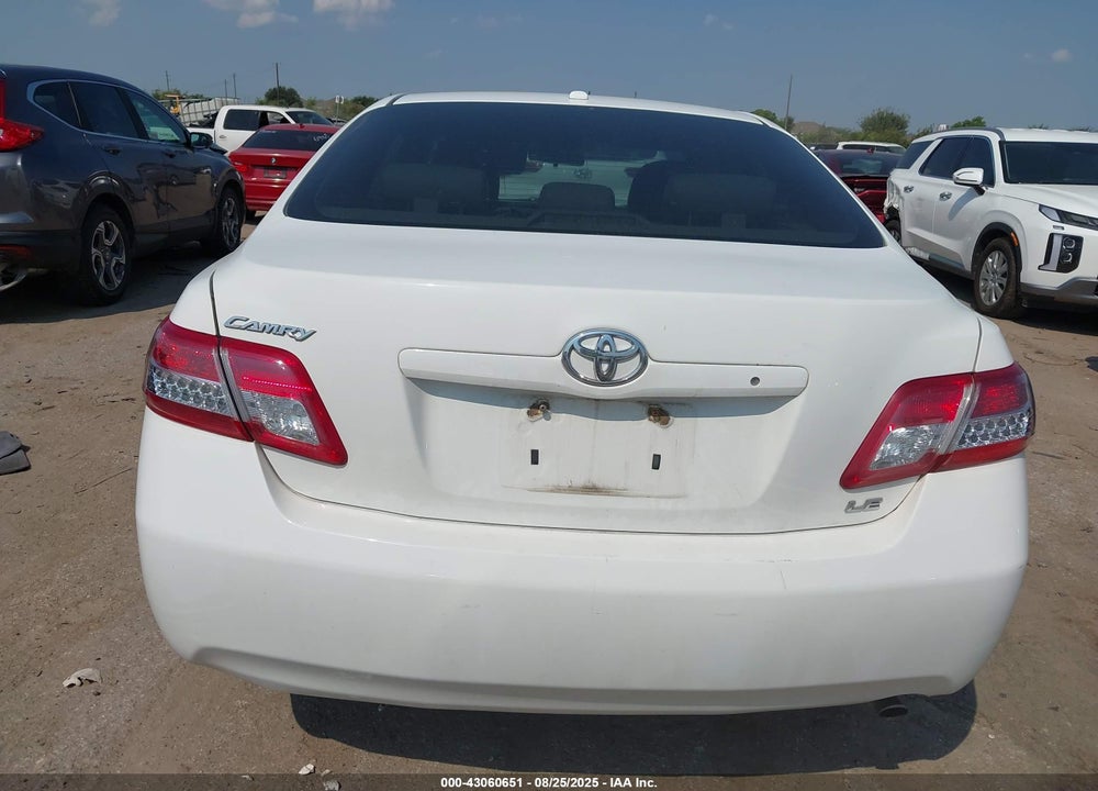 2010 TOYOTA CAMRY VIN: 4T4BF3EKXAR086030