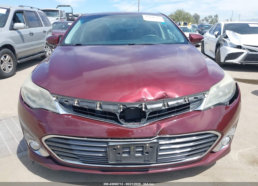2013 TOYOTA AVALON VIN: 4T1BK1EBXDU043645