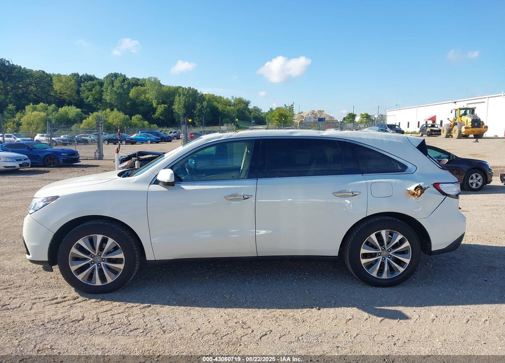 2014 ACURA MDX VIN: 5FRYD4H42EB022661