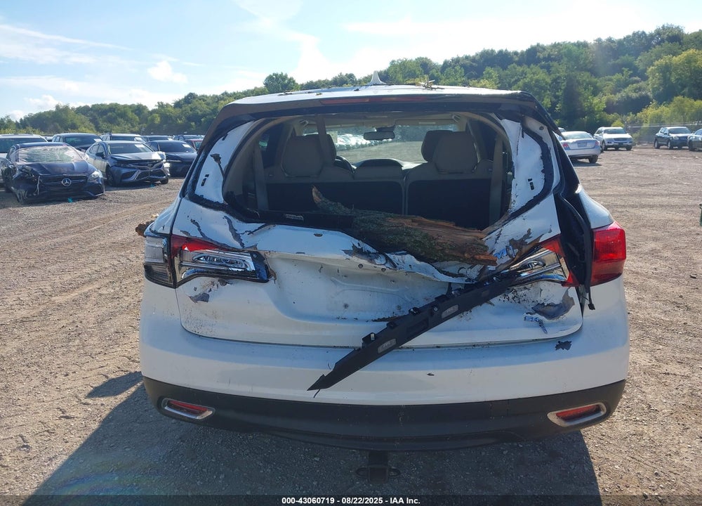 2014 ACURA MDX VIN: 5FRYD4H42EB022661