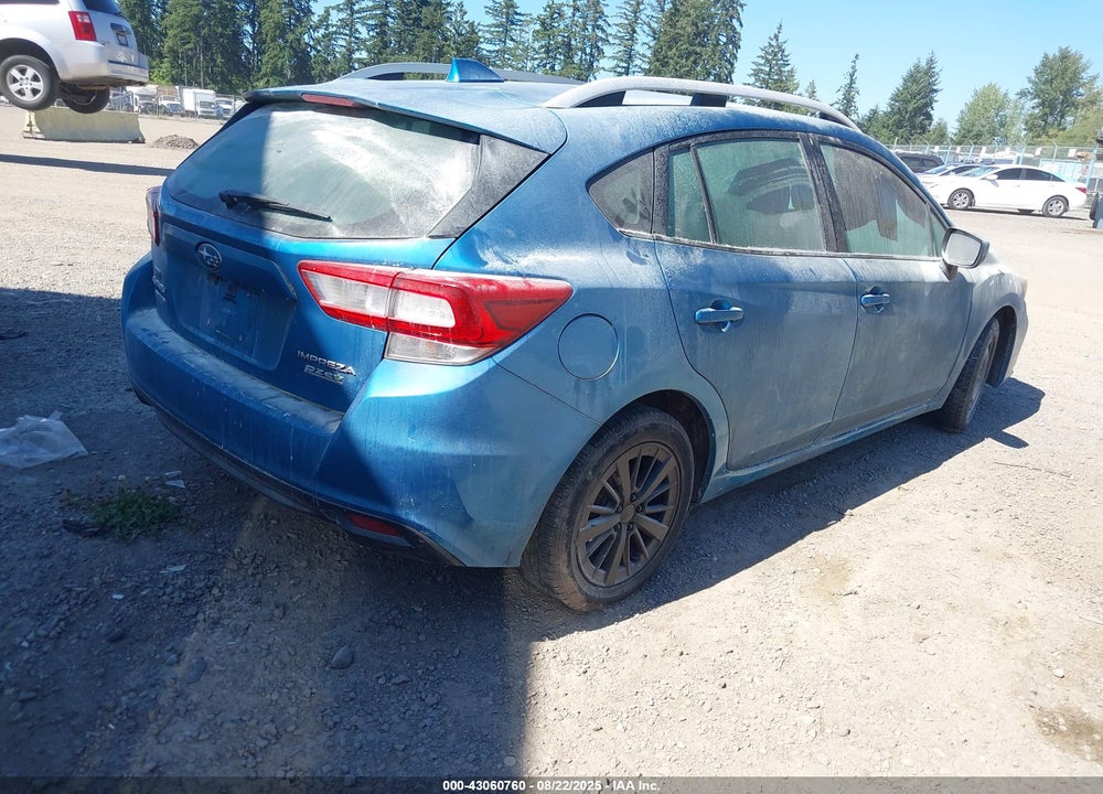 2017 SUBARU IMPREZA 2.0I PREMIUM VIN: 4S3GTAB65H3732745