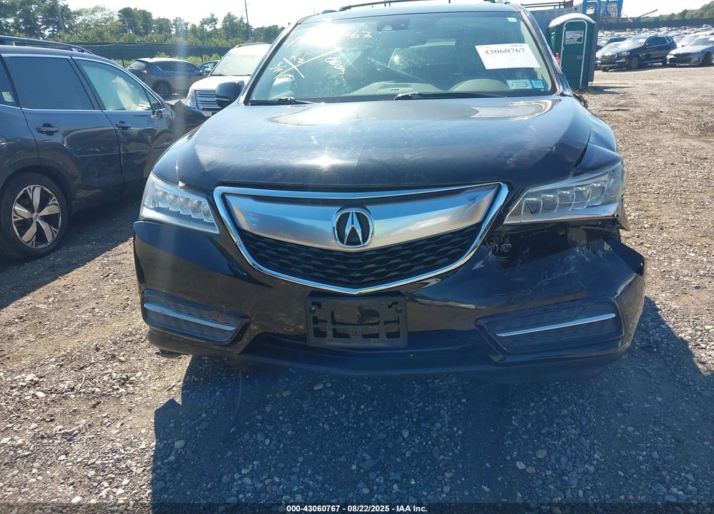 2015 ACURA MDX VIN: 5FRYD4H48FB010113