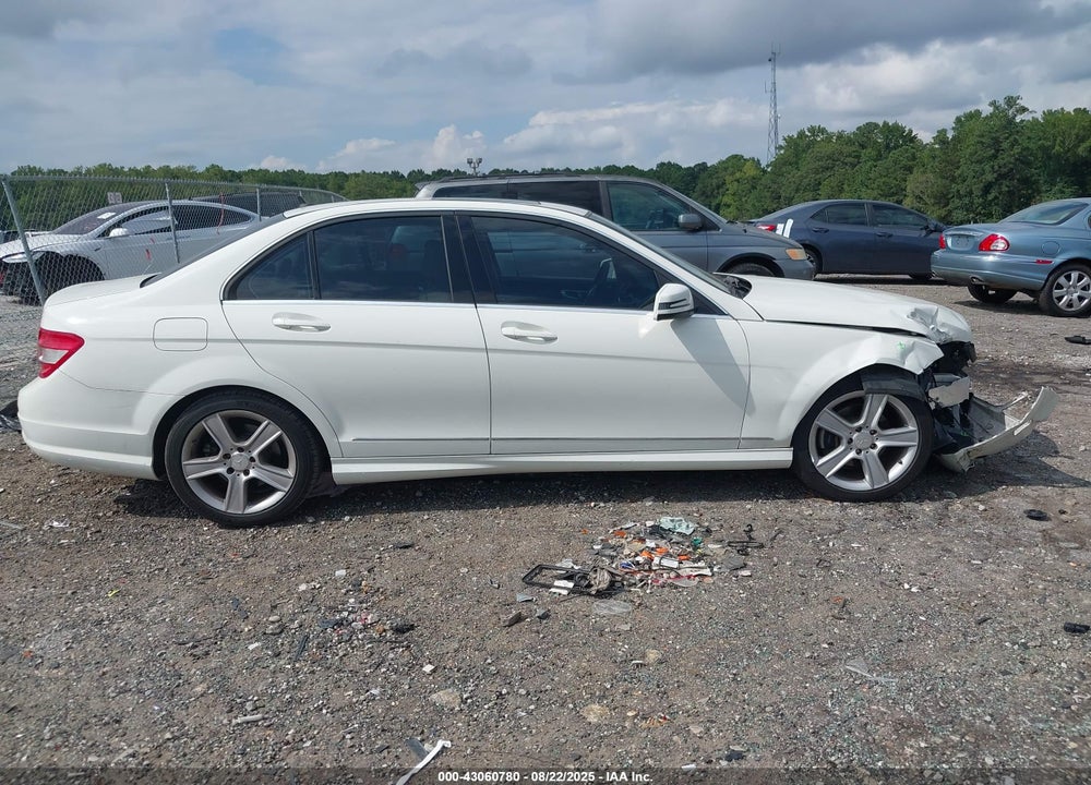 2010 MERCEDES-BENZ C CLASS VIN: WDDGF5EB6AR118206