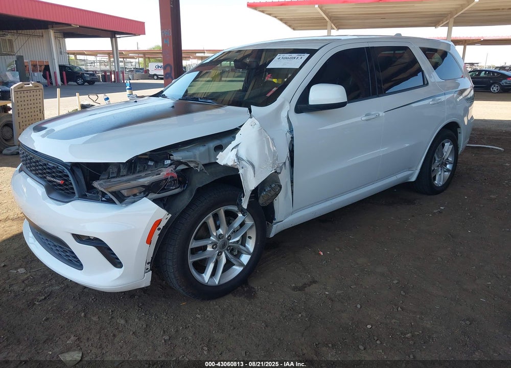 2022 DODGE DURANGO VIN: 1C4RDHDG4NC102618