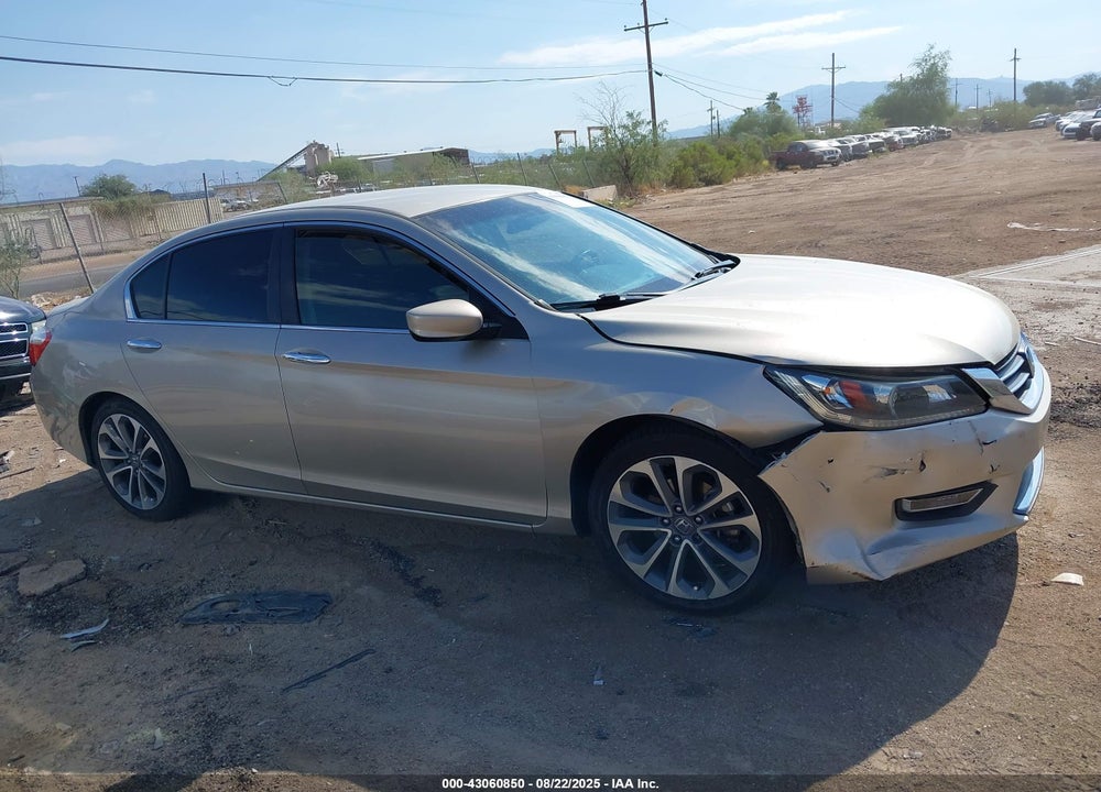 2013 HONDA ACCORD SPORT VIN: 1HGCR2F56DA110117
