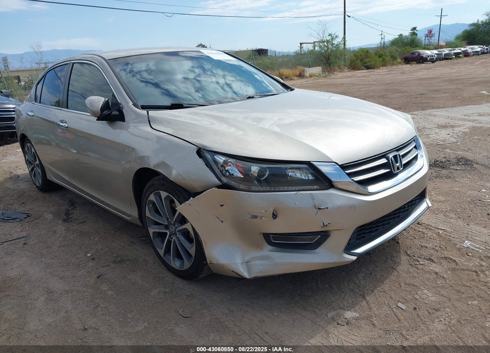 2013 HONDA ACCORD SPORT VIN: 1HGCR2F56DA110117