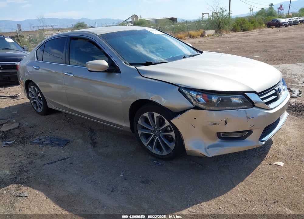 2013 HONDA ACCORD SPORT VIN: 1HGCR2F56DA110117