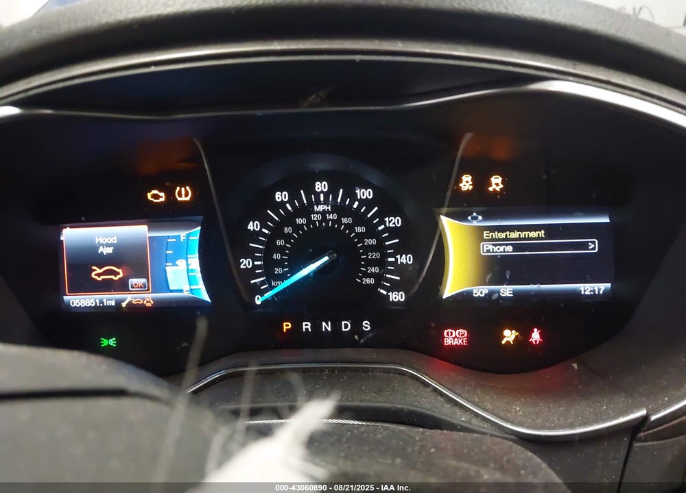 2017 FORD FUSION VIN: 3FA6P0HD8HR311559