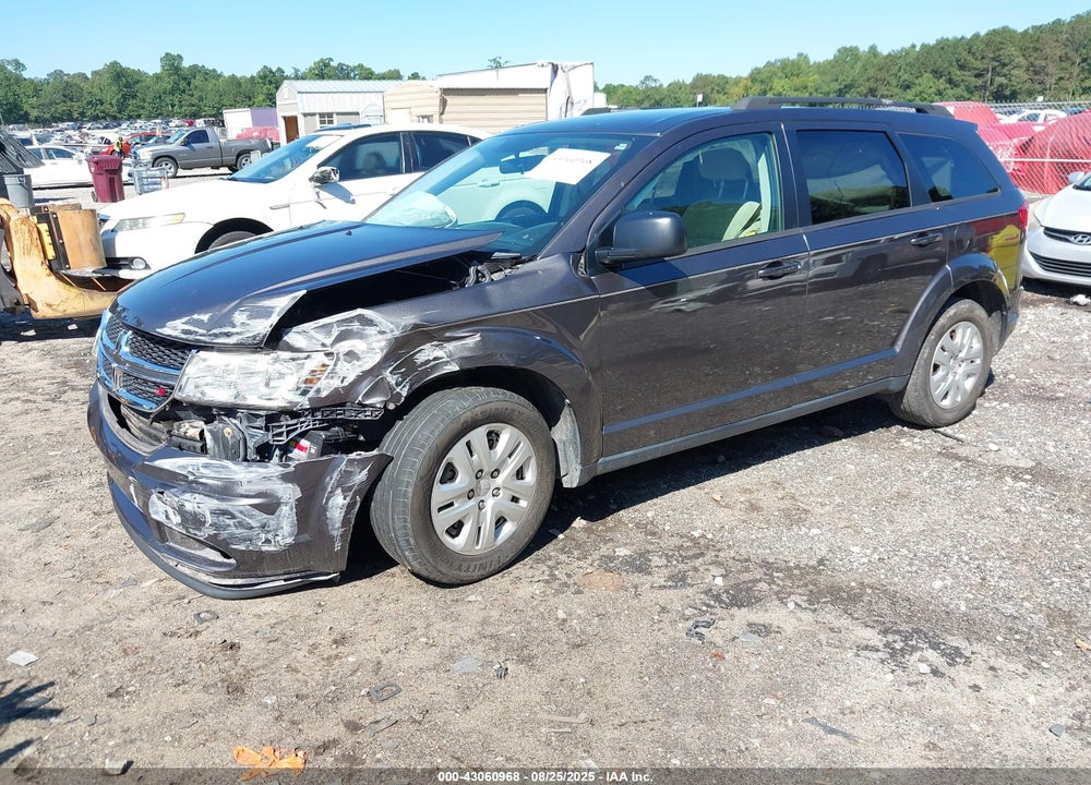 2018 DODGE JOURNEY VIN: 3C4PDCAB6JT182960