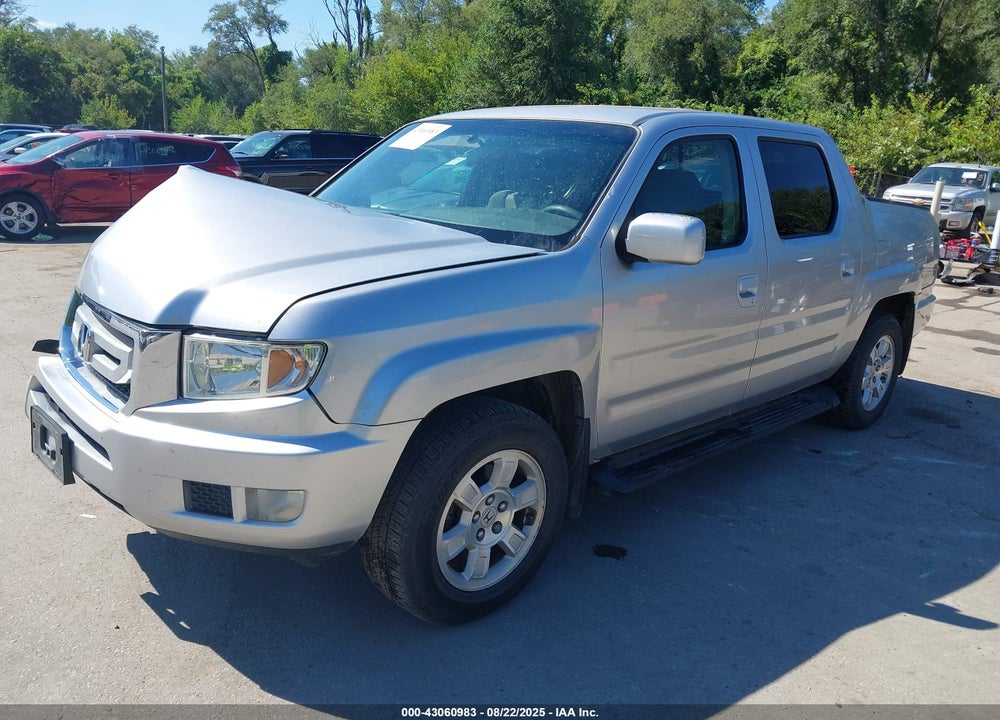 2011 HONDA RIDGELINE VIN: 5FPYK1F42BB451665
